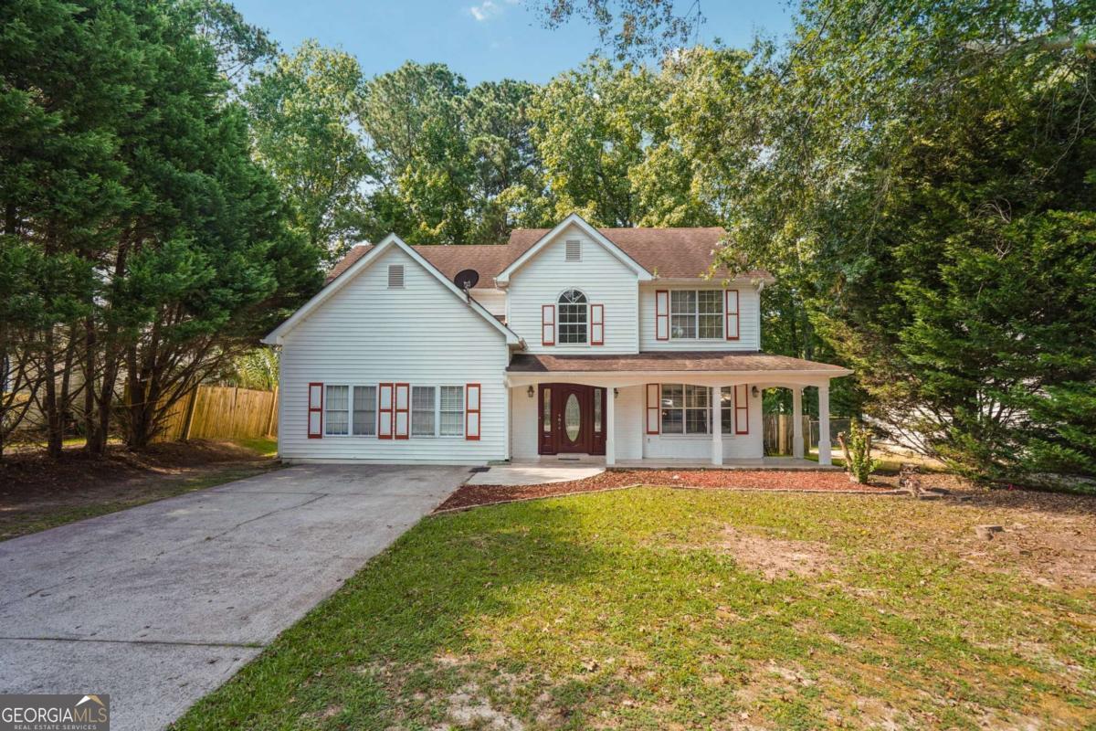 **Seller offering concessions towards closing costs for a buy down rate**NO HOA, NO RENTAL RESTRICTIONS - Great investment opportunity! Spacious home offers all NEW stainless appliances in the Eat-in Kitchen, separate Dining Room opens to formal Living Room ~ Perfect for entertaining during the upcoming holidays. Bonus Room on the main level, great as a Playroom, Exercise Area or Home Office/Library. Primary Suite, secondary Bedrooms and Laundry are on the Upper Level. Vaulted Primary Suite and much more! Private Backyard with spacious patio extends the living space for BBQs, gardening, recreation or just a breath of fresh air to enjoy your coffee in the morning with a wooded view. Make this your home today ~ Contact us to see it in person!