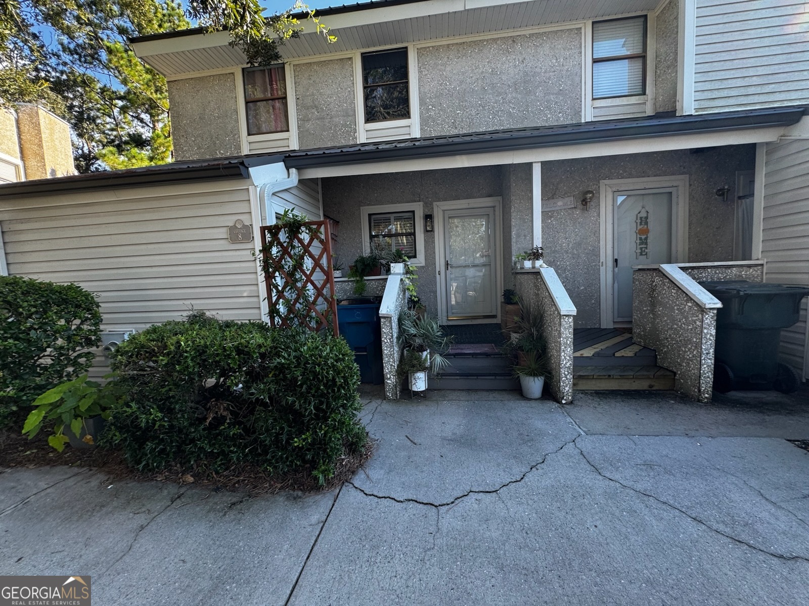 This clean condo is move-in ready. Stay comfortable year-round with the reliable HVAC system. The kitchen features a stove and sink in great condition. Relax on your private back deck or rinse off in the convenient front shower after a day at the beach. Enjoy a maintenance-free lifestyle with the HOA covering landscaping and access to a community swimming pool.