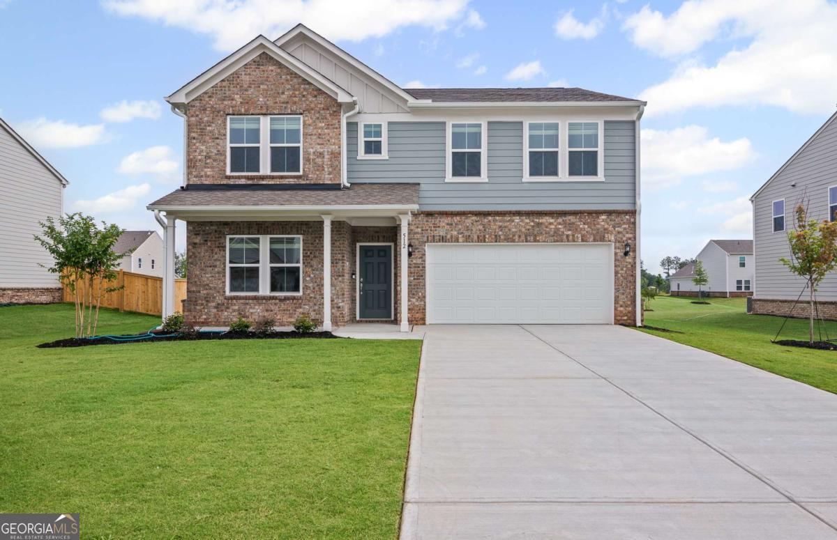 Move-In Ready Now - Pulte Homes Presents The Hampton at Anderson Point Experience refined living in this beautifully designed new construction home near Lake Dow. The Hampton offers an open-concept layout with a chef-inspired kitchen featuring an oversized island, custom cabinetry, and premium finishes throughout. Highlights include a spacious owner's suite with an oversized walk-in closet, a private office, a flexible loft, well-appointed secondary bedrooms with ample storage, and a two-car garage. Located just minutes from historic McDonough Square, Anderson Point provides convenient access to Georgia National Golf Club, Tanger Outlets, Jackson Lake, Heritage Park, and more.