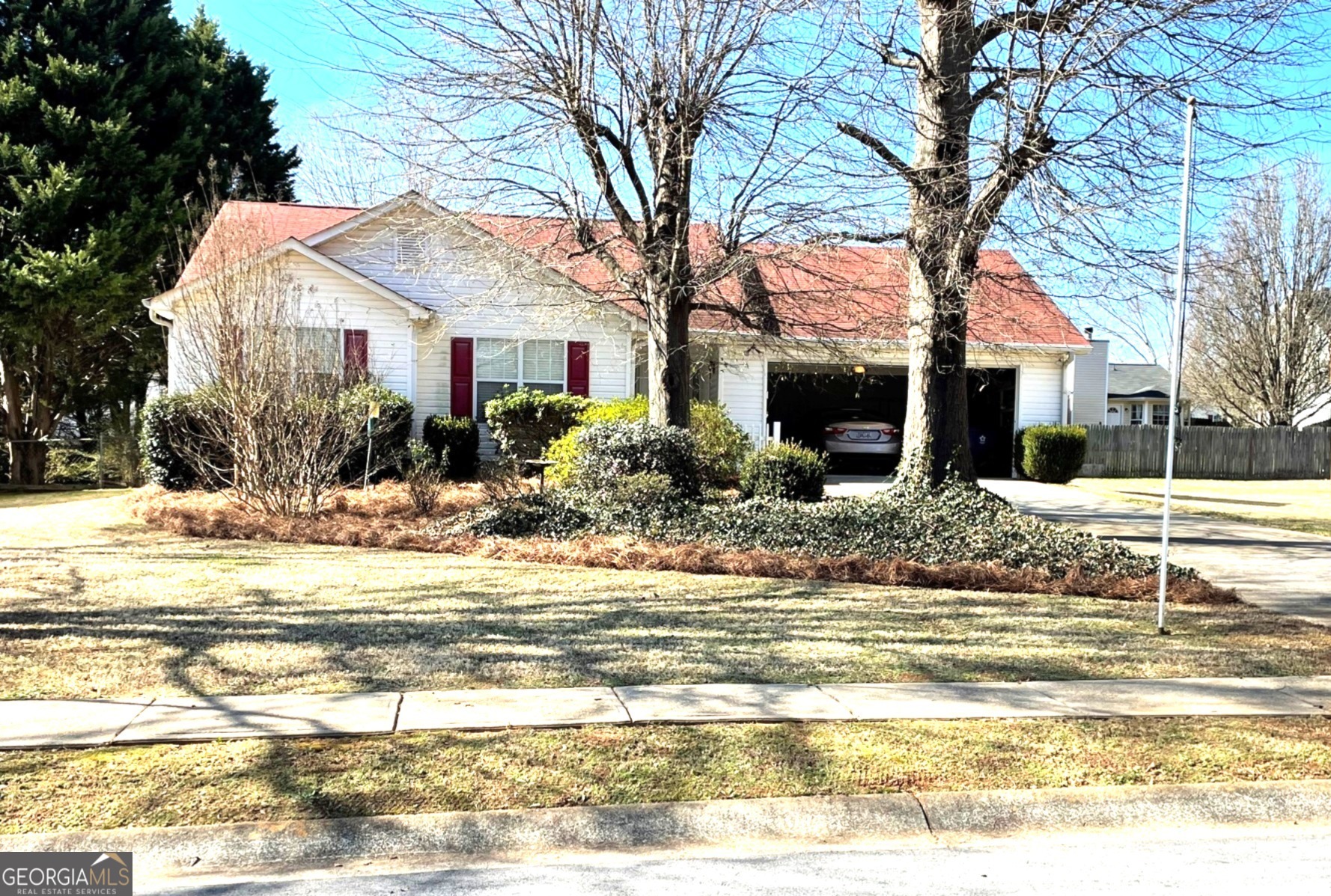 Charming **3-bedroom, 2-bath ranch-style home** offering the perfect blend of comfort and convenience. Step inside to find a bright and inviting layout with spacious living areas designed for everyday living and entertaining. The home features a **screened-in room**, ideal for relaxing year-round while overlooking the **private, fenced backyard**-perfect for pets, play, or outdoor gatherings. With **no HOA**, you'll enjoy the freedom to truly make this home your own.