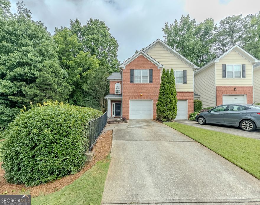 Welcome home to this move in ready 2 bedroom 2 bath townhome. Main floor features an open floor plan of living and dining combo and 1/2 bathroom. Kitchen features white cabinets and laminate countertops. Laundry is situated on the main floor. Second level features 2 bedrooms with private bathrooms for each and an additional flex room that can be used as a small office or game room. Backyard offers a private patio. Neighbors only on one side.