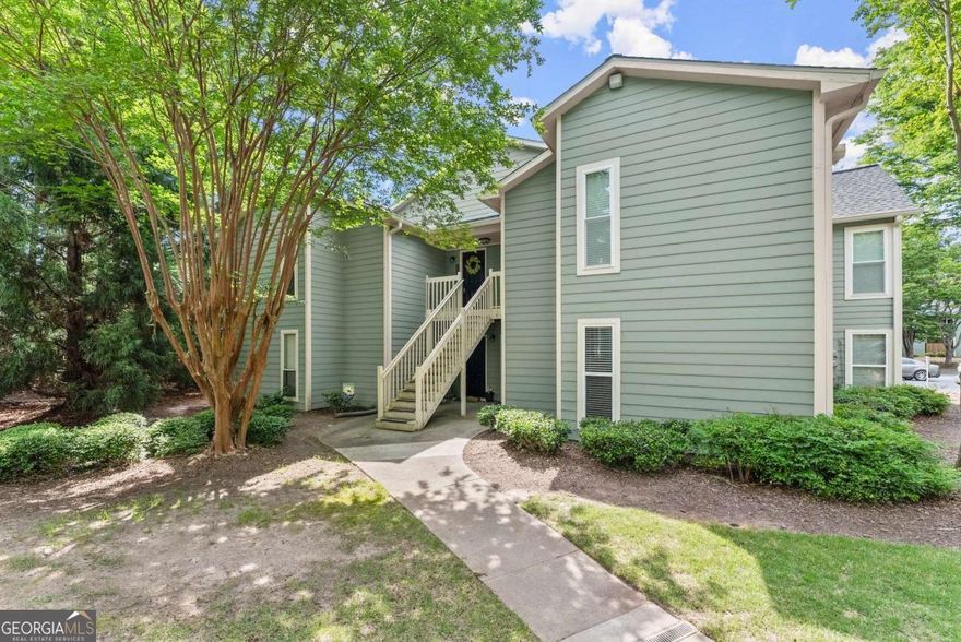 Prime Roswell location! This updated 2BR/2BA condo in the quiet Canyon Point community offers granite counters, stainless steel appliances, LVP flooring, a cozy fireplace with gas logs, and walk-in closets. Enjoy the large sunroom, private patio, and low-maintenance living with HOA covering exterior maintenance, landscaping, and trash. NEW HVAC and ALL NEW WINDOWS make this condo energy efficient. Community amenities include a pool, clubhouse, mail center, tennis courts, and dog park with ample guest parking. Just 1 mile to the Chattahoochee River for kayaking & fishing and a short walk (1/4 mile) to East Roswell Park for tennis, pickleball, and playgrounds. Convenient to shopping/dining on Holcomb Bridge and only 2 miles to GA-400. Affordable living surrounded by luxury-schedule your showing today! Occupied-please allow time for confirmations.