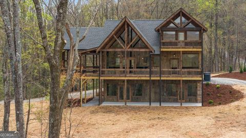 A home in Mineral Bluff