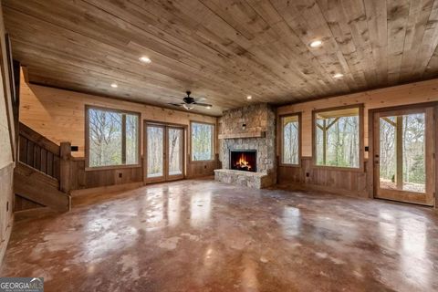 A home in Mineral Bluff