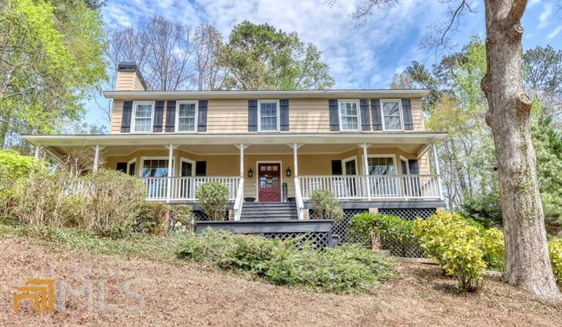 Back on the market after out-of-state buyer who never toured the home in person got cold feet. Don't miss this beautiful traditional in East Cobb. The gorgeous wrap-around front porch welcomes you home. Spacious floorplan with large eat-in kitchen that overlooks the deck, screened-in porch and terraced backyard perfect for a playset or garden. Updated kitchen with lots of cabinet space, granite countertops, stainless steel appliances and eat-in area. Separate living and family rooms with plenty of space to work or play. Hardwoods and tile on main. New carpet upstairs. All bedrooms have generous closets. Updated guest bath upstairs. Large master bedroom complete with a fireplace and renovated master bath with separate vanities and his and her walk-in closets. There is an additional bonus room with built-ins in the finished room of the basement. Do not miss out on the workroom space in the garage. Steps away to the neighborhood pool, playground and tennis court. All of the amenities of a fabulous swim/tennis community with none of the maintenance! Top rated East Cobb schools (Garrison Mill, Mabry, Lassiter.) Not far from downtown Roswell but Cobb County taxes. Welcome home!