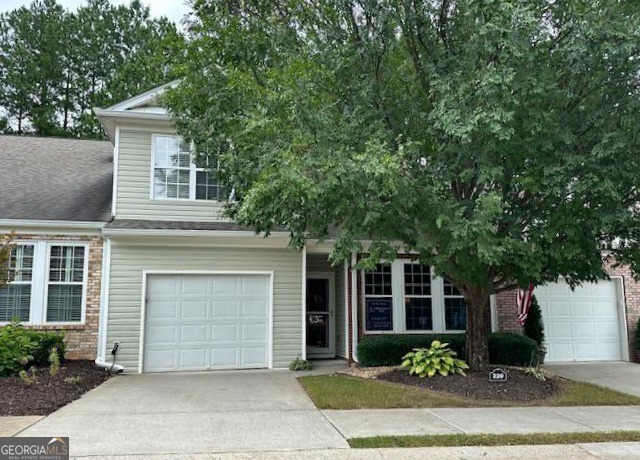 Lovely 3 bedroom, 3 bath unit in very desirable Villas at Riverstone community. Close to everything! Restaurants, retail stores, grocery stores, theatre, parks with walking and bike trails, medical facilities, dental, salons and more! Quiet neighborhood and very well maintained; swimming pool and clubhouse for the many activities owners can take part in. Easy on/off access to I-575 for heading to North GA to the mountains or to Atlanta for city exploration. Spacious unit with master bedroom on the Main and access to a relaxing time on the back patio. New HVAC system 2020, 50 gal Water Heater 2019, new windows LR & MTR BDR (warranty transferable), front door storm 2023, wide interior doors, walk-in shower, ceiling fans throughout, wrap-around pantry with light. CATS transportation system available.