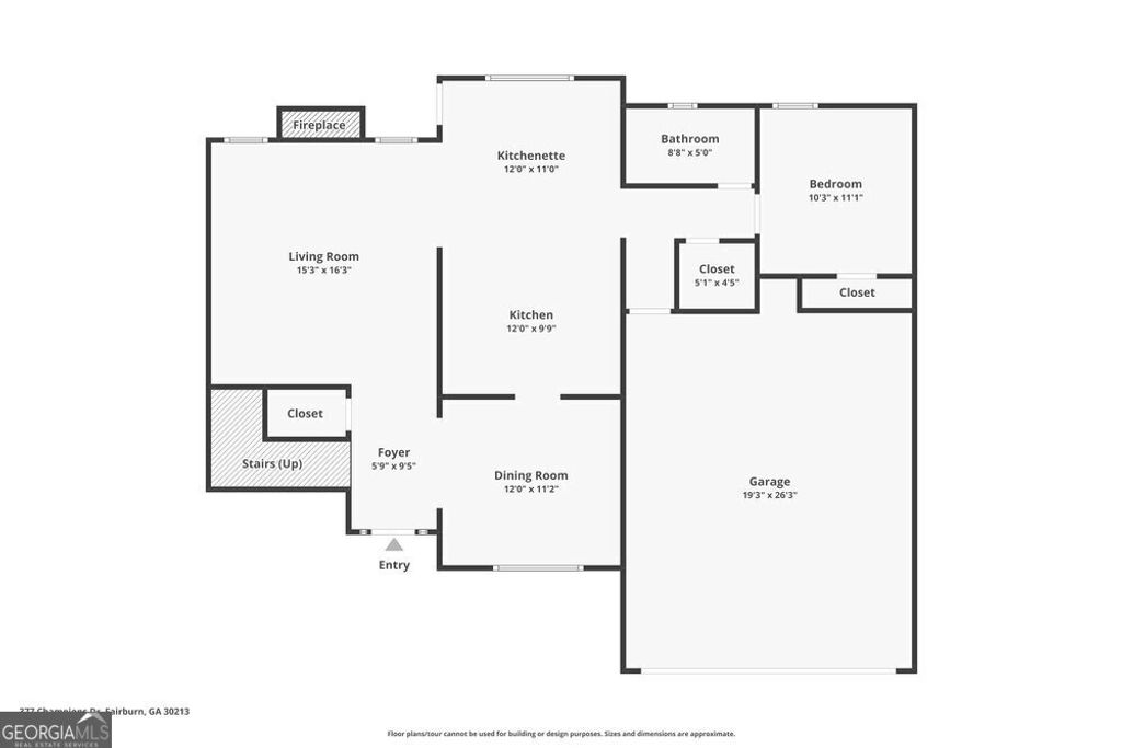 Photo of 377 Champions Drive, Fairburn, GA 30213 (MLS # 10653229)