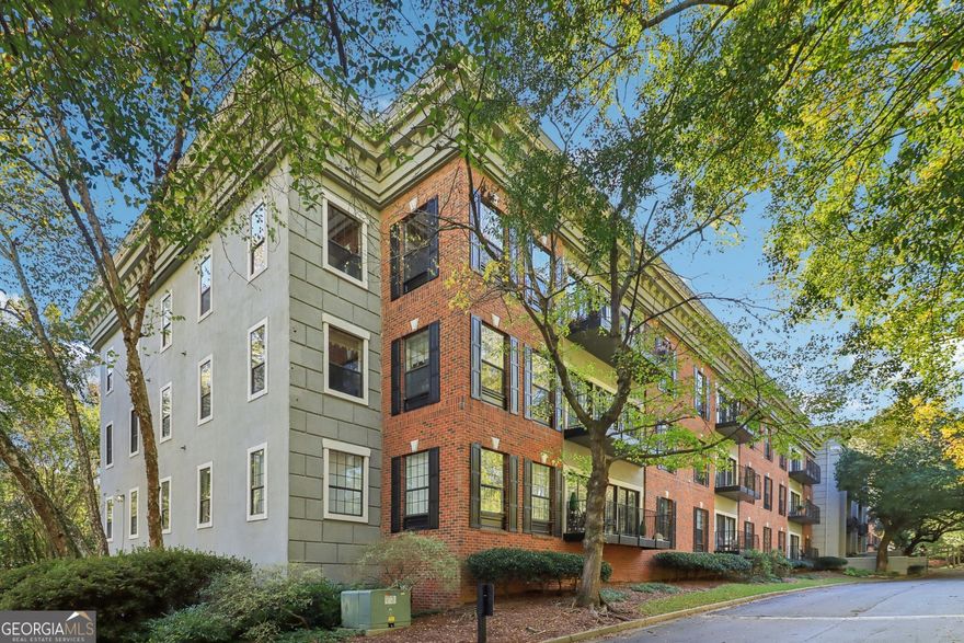 Live in the heart of Buckhead!  This spacious 2-bedroom, 2-bathroom condo in the gated Vanderbilt community offers the perfect blend of comfort, convenience, and modern style.  The home features and open-concept living space with 1,284 sq ft.  There is family room w/cozy fireplace, a seperate dining room, kitchen w/granite countertops & stainless appliances & finally an office space.   The home also features a split bedroom plan perfect for privacy.  The primary bedroom has a large walk-in closet & a private bathroom w/double vanity.  The large secondary bedroom has great closet space & a private bath.  Step outside onto the private patio w/a wooded view.  There is an in-unit laundry w/a full size washer & dryer, newer HVAC, 2 car garage parking w/storage and more.  The community amenities include a concierge, resort-style swimming pool, fitness center, clubhouse, business center & a pet-friendly environment.  Minutes from Lenox Square, Phipps Plaza & top Buckhead dining & nightlife.  Easy access to I-85, GA-400 and Marta.  Close to parks, trails and top rated schools.  Whether you're a first-time buyer or downsizing, the Vanderbilt offers unbeatable value & a prime location.   Schedule your private showing today!