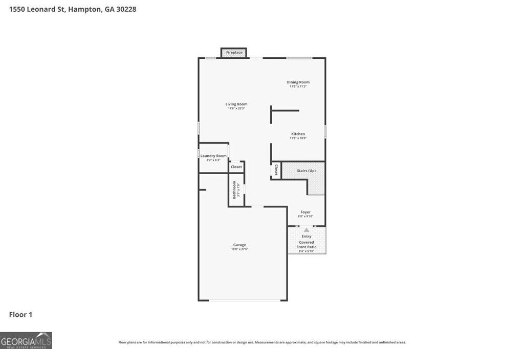 Photo of 1550 Leonard Street, Hampton, GA 30228 (MLS # 10731273)