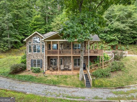 A home in Hiawassee