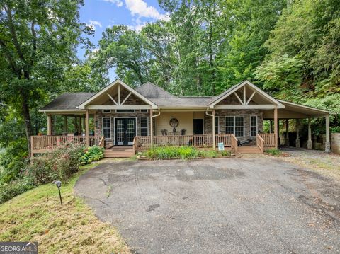 A home in Hiawassee