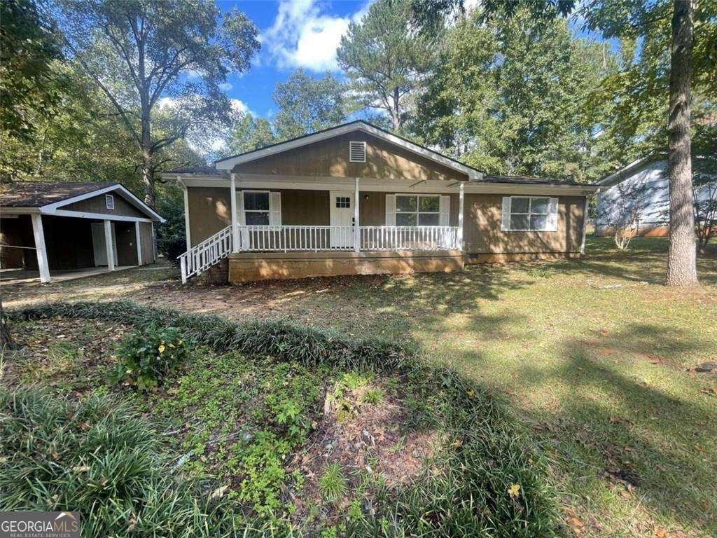 Welcome to this newly renovated and inviting 3-bedroom, 2-bathroom Home in a great location in McDonough. Step inside to find an updated kitchen with granite countertops. The open floor plan creates a seamless flow throughout the main living areas with LVP flooring, maximizing both space and functionality. Retreat to the private bedrooms for rest and relaxation. Large sunroom with lots of natural light can be used as a den, office, playroom, etc. The home's appeal extends outdoors with a deck overlooking a private backyard, providing ample space for outdoor activities, gardening, or simply soaking up the Georgia sunshine. Located on a quiet Cul de sac, this home offers easy access to local amenities, schools, and main shopping centers. Don't miss the opportunity to rent this gorgeous and spacious home.