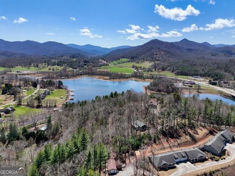 A home in Hiawassee