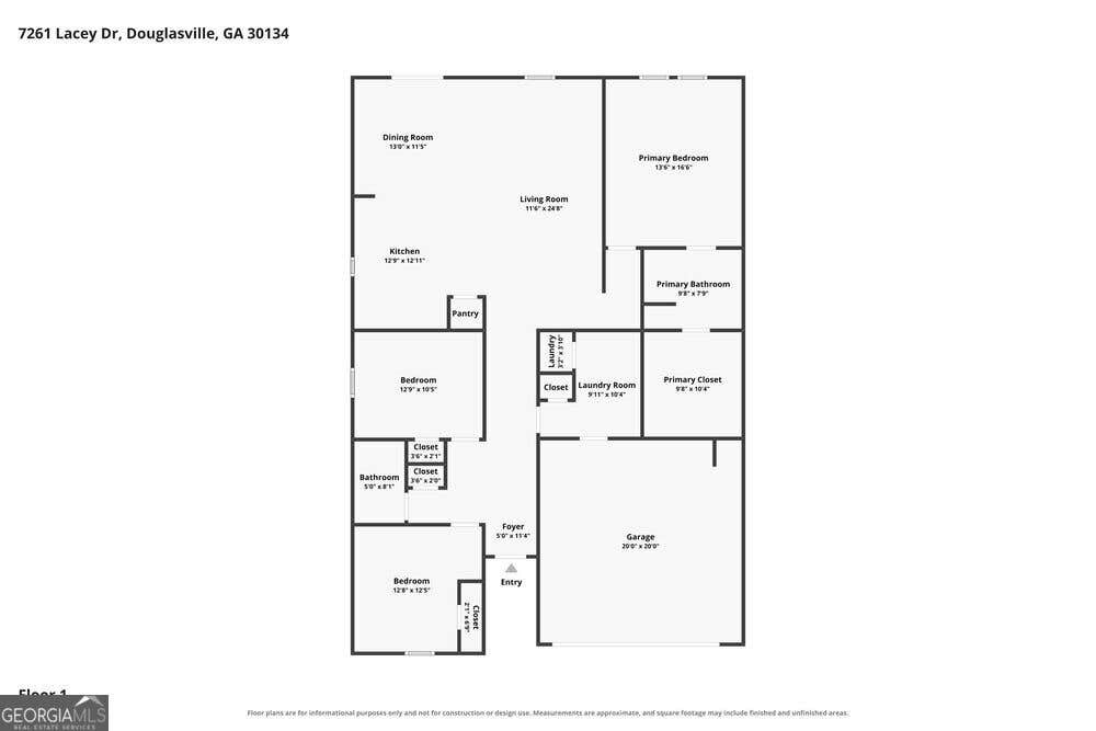 Photo of 7261 Lacey Drive, Douglasville, GA 30134 (MLS # 10833403)