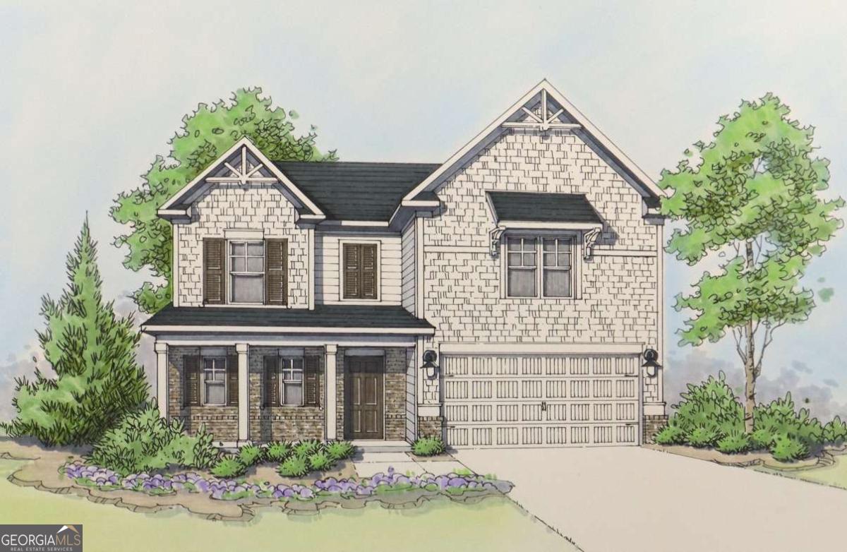 Lot 7 The Linden Plan by Kerley Family Homes. Time to pick your own finishes! Located in Maple Village, one of Adairsville's most sought after communities with a swimming Pool, tennis courts and playground. The Linden plan is one of Kerley's new Bungalow Series floor plans and offers 2032sq.ft. of living space, plus a spacious 2 car garage, covered front porch and covered back patio with a ceiling fan! Inside this beautiful new floor plan awaits a spacious open foyer with a half bath. Through the foyer you'll find a open and expansive kitchen with a walk-in pantry, stained cabinets, large center island with granite countertops. Recessed lighting throughout. Plenty of natural light in the dining and family room with ample space for the entire family to gather. A full light patio door leads to the covered 12x10 patio with ceiling fan. Upstairs, your primary suite is your retreat! Trey ceiling, expansive walk-in closet with a window and the ensuite bath with a raised double vanity includes culture marbled top plus nice size primary shower. 3 additional bedrooms, a full bath and laundry room complete the second floor. The builder is offering an $8,000 incentive for using one of our two preferred lenders. Incentive can be used for design center, rate buydown, and or closing costs. This home qualifies for USDA 100% Financing, FHA, VA and Conventional Loans, plus our lenders offer great programs including First Time Homebuyer, Down-Payment Grant Assistance and more! Speak to an agent for additional details. We include Pestban pest system and a Builder Home Warranty.