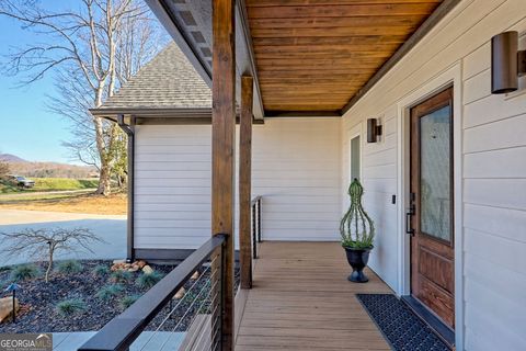 A home in Hiawassee