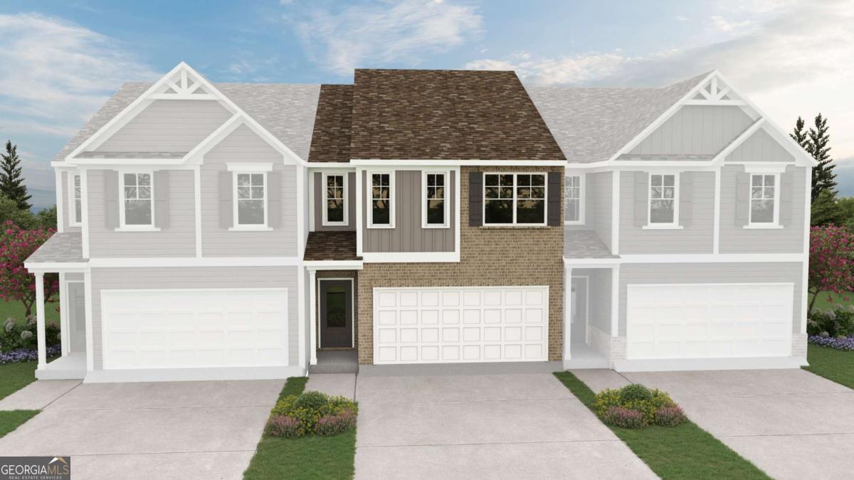 Welcome to this beautifully designed 1,805 sqft townhome located in the vibrant and highly sought-after community of Woodstock, GA. Boasting 4 spacious bedrooms and 2.5 modern baths, this home offers the perfect blend of comfort, style, and convenience. Step inside to discover soaring 9-foot ceilings and durable luxury vinyl plank (LVP) flooring throughout the main living areas. Enjoy a bright, open-concept layout enhanced by energy-efficient LED downlights that create a warm and inviting ambiance. The chef-inspired kitchen features sleek granite countertops, ample cabinetry, and a large island perfect for entertaining or casual dining. The elegant owner's suite includes a luxurious double vanity and plenty of space to unwind after a long day. Additional highlights include an open rail staircase that adds architectural charm and a sense of flow to the space. Located just minutes from downtown Woodstock, top-rated schools, shopping, dining, and parks - this home has it all! Don't miss your chance to own this turnkey townhome in one of metro Atlanta's most desirable suburbs. Schedule your private tour today!