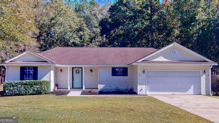 A rare opportunity to own a beautiful home in the sought-after Baywood neighborhood- part of South Effingham School District! Set on over an acre of land, this property offers the peace of country living with convenience being just minutes from the Hyundai Meta Plant, Pooler and Rincon. This charming 3-bed, 2-bath home features privacy with modern comfort - all with no HOA restrictions. Here are a few Features You'll Love:* Located in the established Baywood subdivision - a rare find in today's market* Over an acre of land with room to roam and even raise chickens * Open split floorplan with vaulted ceiling in the living area* Vinyl wood flooring throughout the main spaces* Stainless steel appliances and a bright, functional kitchen layout* Owner's suite with tray ceiling* Master bath features a deep whirlpool soaking tub and separate shower* Large back deck overlooking a spacious wooded backyard. Homes in Baywood rarely come available - don't miss this chance to make one yours!