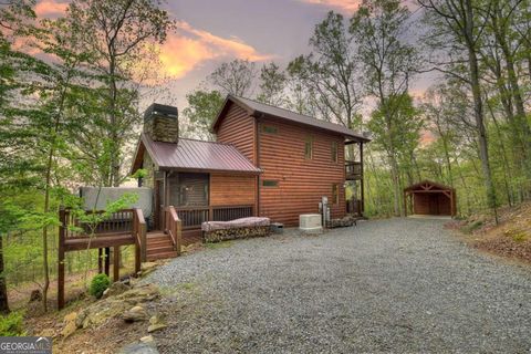 A home in Mineral Bluff