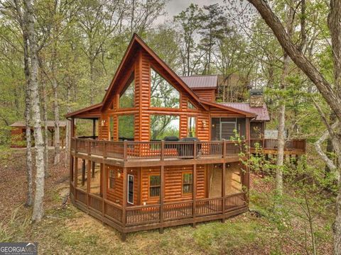 A home in Mineral Bluff