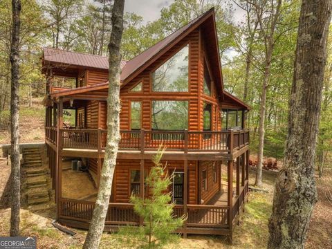 A home in Mineral Bluff