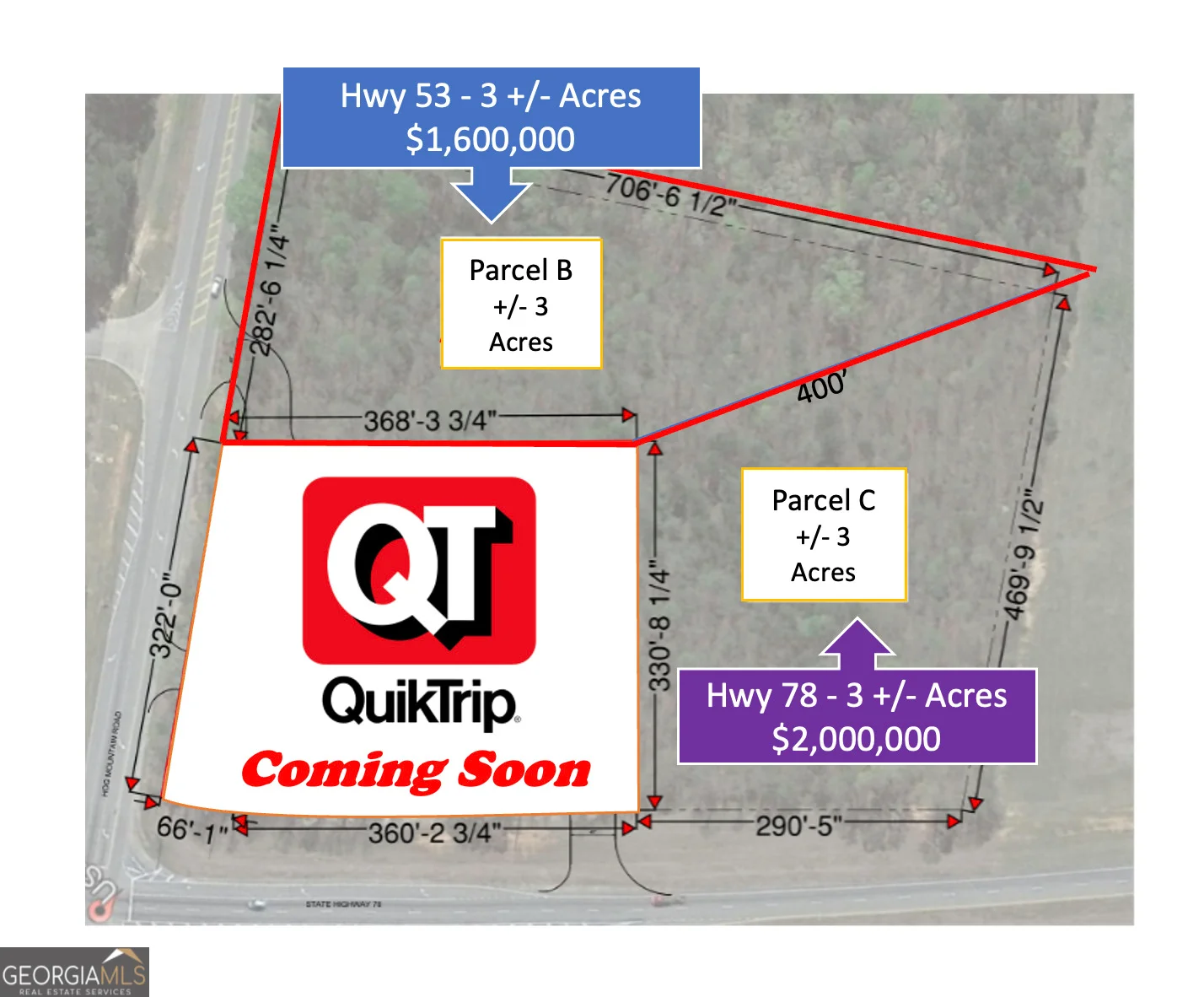 6601 Hog Mountain Hwy - Hwy 53 Rd Unit PARCEL B