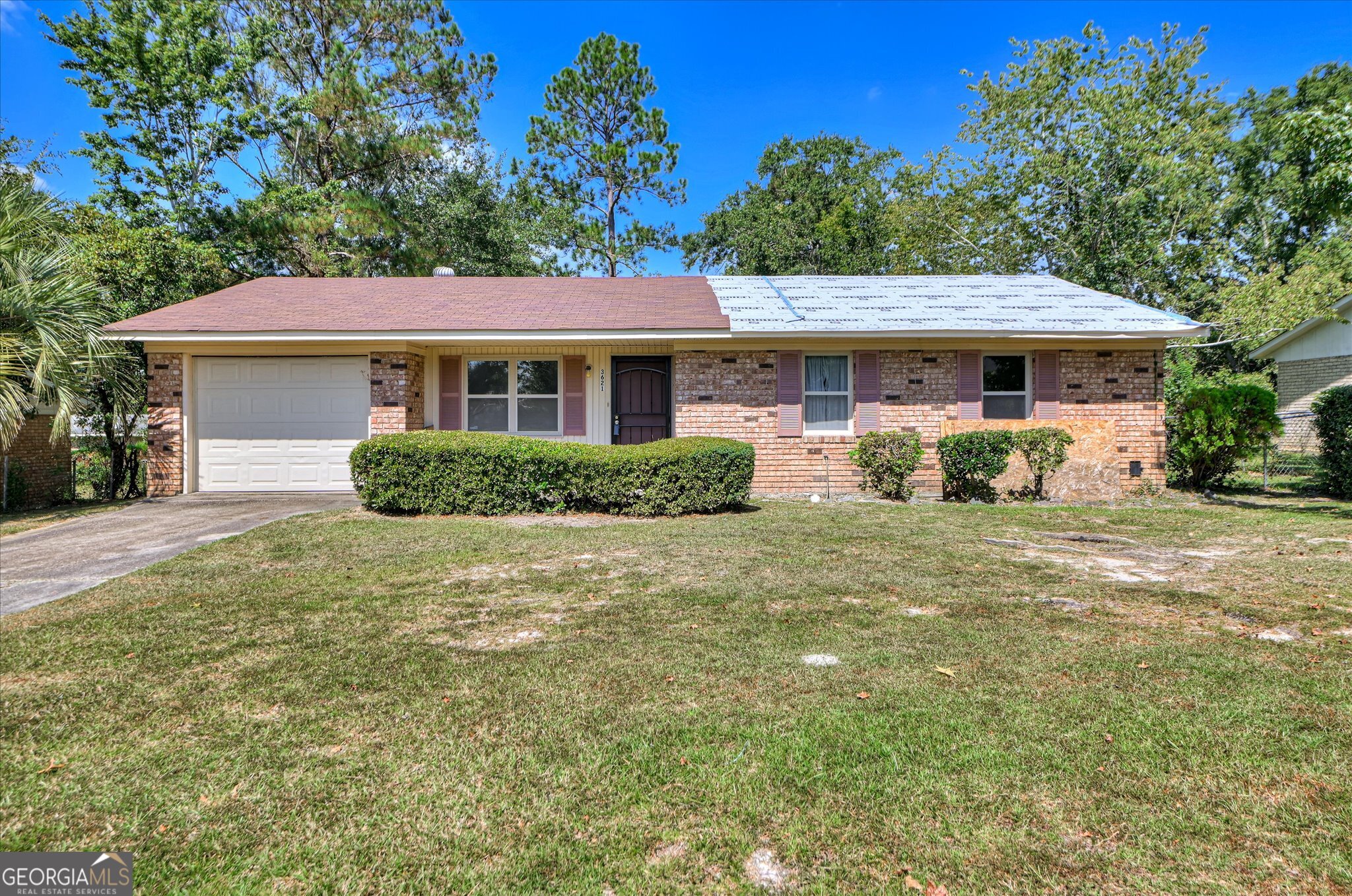Welcome to 3621 Columbine Drive, a charming three bedroom, one and a half bathroom brick home in Augusta that sits on a generous quarter acre lot. Inside you will find updated features throughout, including LVP flooring and a comfortable layout that is perfect for both everyday living and entertaining. The home also offers a newer HVAC system, a one car garage, and a fully fenced backyard that provides plenty of space for gardening, play, or relaxing outdoors. While the property does have some damage in one room and is in need of repair, it presents a wonderful opportunity to make it your own while enjoying the strength of its brick exterior and the updates already completed. Conveniently located near shopping, dining, and Fort Gordon, this home combines value, location, and potential in one inviting package. Whether you are a first time buyer, investor, or simply looking for a property with room to grow, 3621 Columbine Drive is ready for its next chapter!