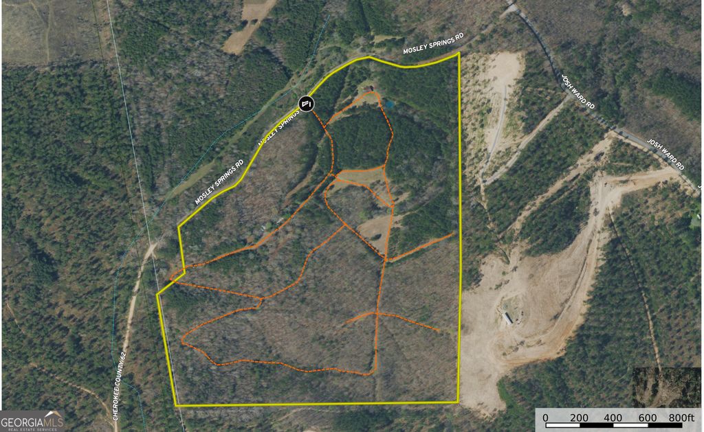 Photo of 65 +/- Acres on Half Mile Road, Lyerly, GA 30730 (MLS # 10721259)
