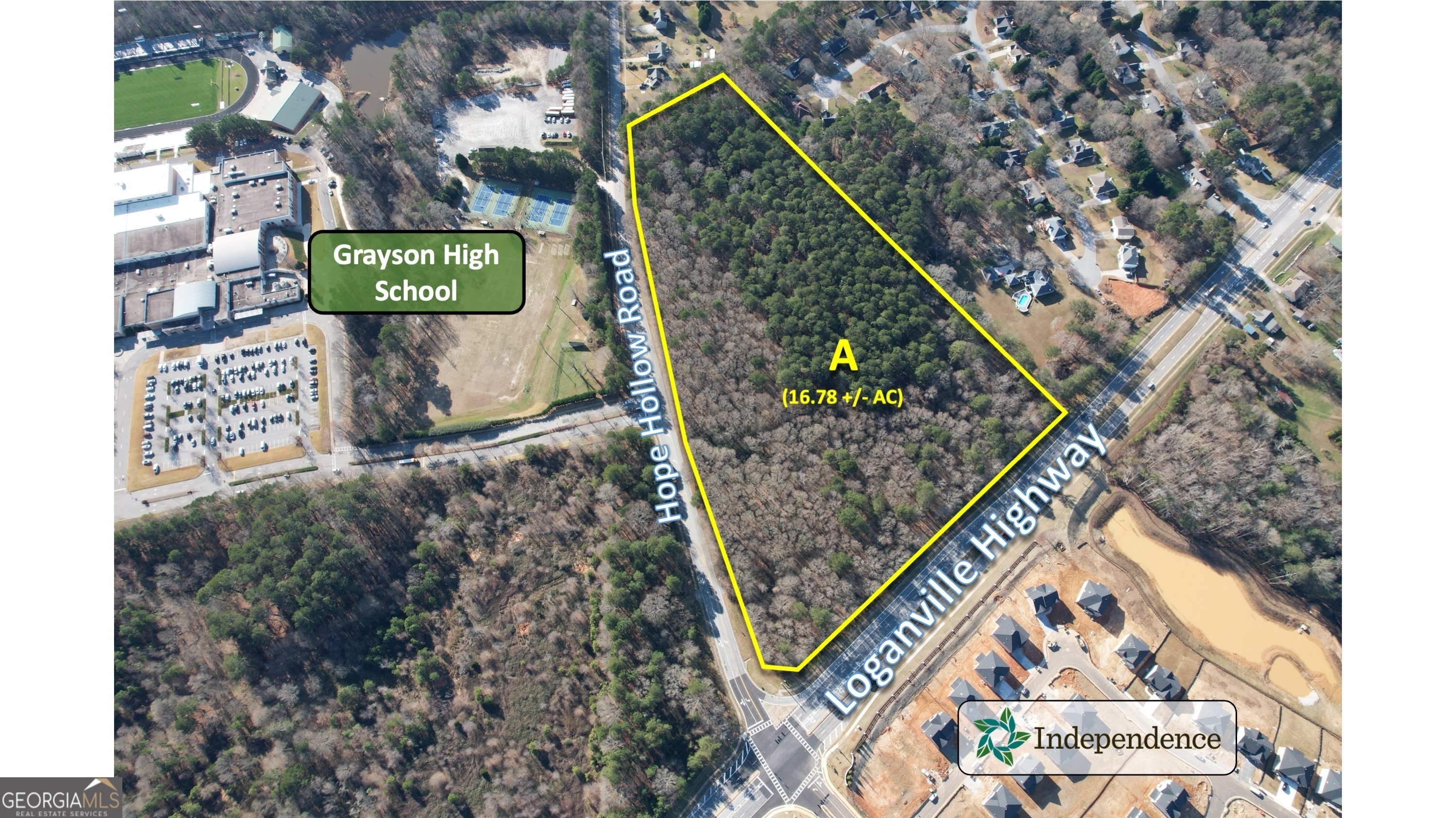 0 Loganville Highway LOT B (2.2 AC)