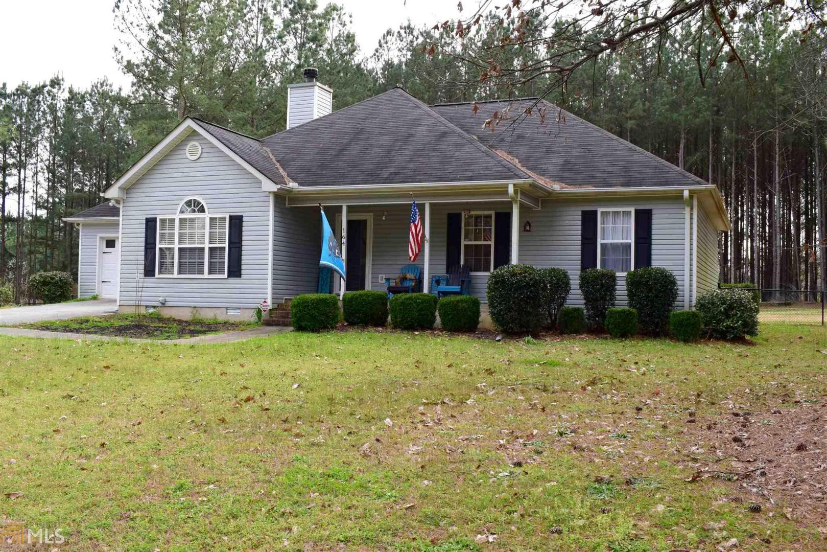 A great 3 bed/2 bath ranch in the desirable Fox Hall Farms subdivision! Turnkey home just minutes from Space Kroger and lots of restaurants on Hwy 29-this area is booming. The foyer opens to lovely family room with a bank of windows letting light fill the room up to the beautiful vaulted ceiling, hardwood floors, and a wood fireplace. On either side of the fireplace, you can access the star of the home: a gorgeous dining area and kitchen with lots of upgrades; stainless steel appliances less than 3 years old (all remain in the home), beautiful tile flooring upgraded in the last 2 years, custom subway tile backsplash, and custom stained cabinetry. The spacious master bedroom boasts a trey ceiling and has a large en suite bathroom – Don't miss this one!