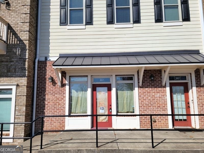 REDUCED PRICE! This income generating property has a 2+ year long tenant in place. Leasing Month to Month. This 1 story, 1161 sq ft location has an exterior similar to a NY brownstone feel which is consistent with the aesthetics of the community. Charming and inviting. This former bakery is ready for new owners and comes equipped with new 3 door refrigerator, 2 door freezer, 3 compartment sink, 2 industrial mixers, baking oven, and point of sale machine. 2 bathrooms. The location is nestled in the River Park Subdivision which is a community of over 700 single family homes and townhouses. There is also a vibrant small business community within River Park (River Park North) where your business can be the brand standard for business lunch/catering. The location is also within walking distant of the community pool, playground and pavilion where the spring and summer foot traffic really comes alive. Sale includes the 1 story commercial unit and equipment (a list can be provided). There is no residential space included with the property. The monthly HOA dues include water and trash! There is ample parking around the location.