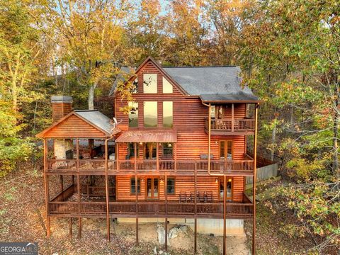 A home in Mineral Bluff