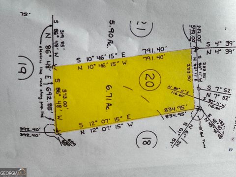 250 Glenn Mill Farm RD Franklin GA 30217