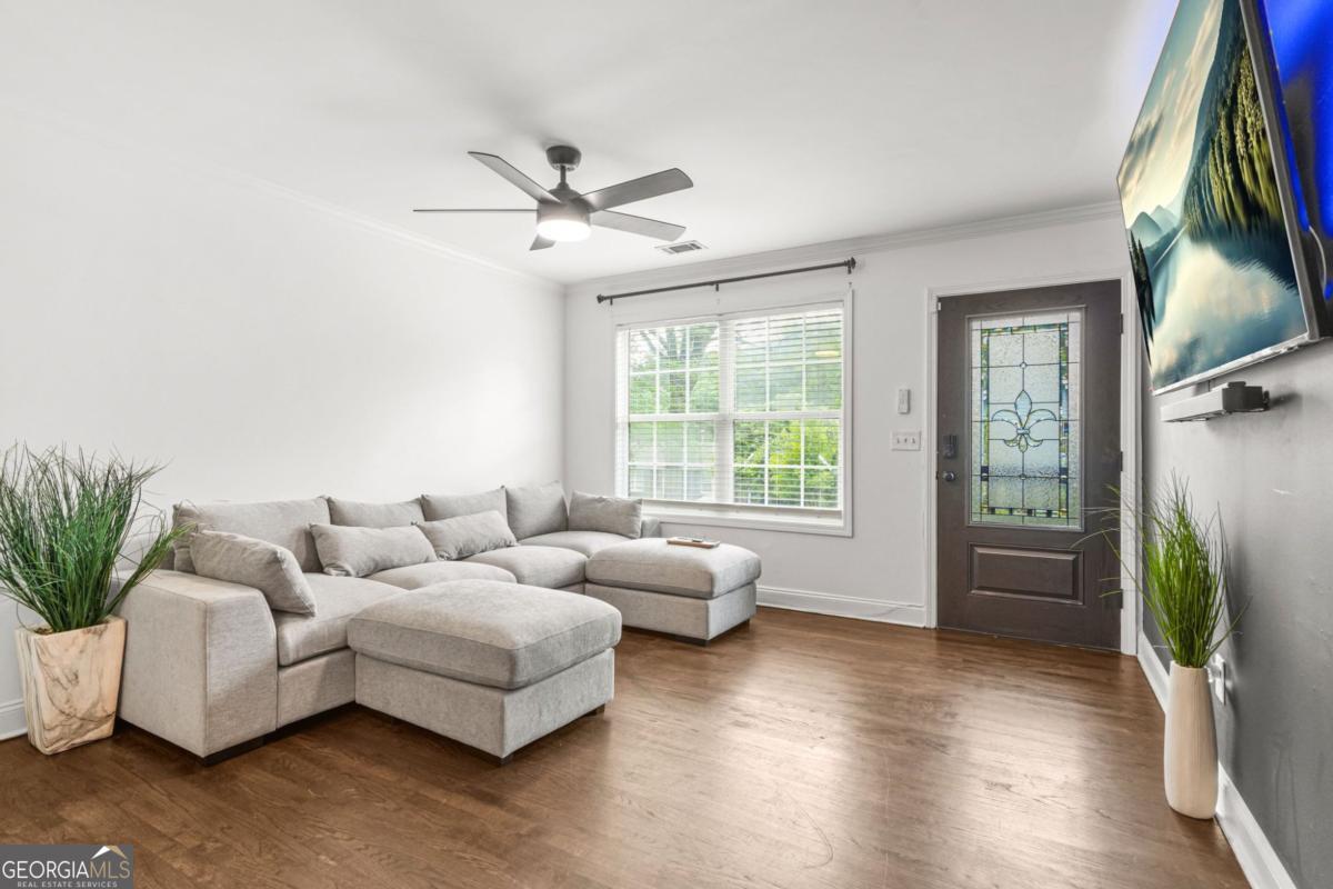 Renovated Brick Duplex - 8 Beds 4 Baths Welcome to 545 Elmwood Rd NW, a beautifully renovated 4-sided brick duplex offering 8 bedrooms and 4 full bathrooms in total. Each unit features 4 spacious bedrooms and 2 bathrooms, ideal for large families, roommates, or savvy investors seeking strong rental income. This property has been updated with modern finishes and features, including: Updated kitchens and bathrooms with stylish fixtures and finishes Fresh paint, stained hardwood flooring, and contemporary lighting throughout Durable 4-sided brick construction for long-term value and curb appeal New HVAC systems for energy-efficient comfort. Whether you're looking to house hack, invest in a cash-flowing rental, or accommodate multi-generational living, this duplex is move-in ready and packed with potential. Conveniently located near major highways, downtown Atlanta, and public transportation, this duplex offers easy access to shopping, dining, schools, and employment hubs. Don't miss your chance to own a rare 8-bedroom, 4-bathroom property in one of Atlanta's growing neighborhoods. Don't miss this turnkey opportunity - schedule your private showing today!