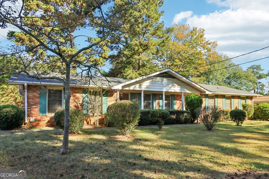 Charming 4-sided brick ranch featuring 3 bedrooms and 2 full baths, perfect for comfortable single-level living. This home offers a blend of hardwood and tile flooring throughout, with a spacious layout that includes a sunroom ideal for relaxing or entertaining. The kitchen is equipped with a cooktop and wall oven, perfect for anyone who loves to cook. The master suite is located on the main level and boasts a walk-in closet and double vanity. Secondary bedrooms are generously sized, providing plenty of space for family or guests. Enjoy a fenced-in backyard and the convenience of a 2-car garage. Situated near schools and major highways for easy access to everything you need.