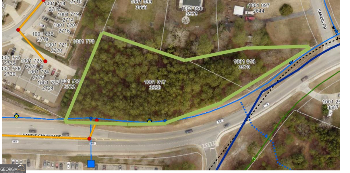 Commercial land zoned C1 in Gwinnett county and city of Mulberry . Less than 1/4 mile to brand new residential Multifamily project and new Seckinridger HS Surrounded by residential and commercial development. Perfect for restaurant, medical office, or retail , Possible sub-divide . This property has 2 parcels . By appointment.