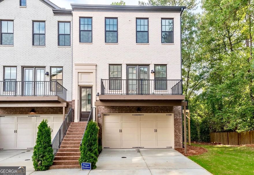 Luxury 4-Bedroom, 3.5-Bath Townhome in the Heart of Dunwoody. Experience upscale living in this beautifully appointed townhome featuring hardwood floors and premium designer finishes throughout. Enjoy an oversized kitchen with a spacious island and stainless steel appliances, a stunning fireplace with custom built-ins, a spa-like master bath with a floating tub, a custom walk-in closet, and a large private deck. Perfect for entertaining or relaxing. Nestled within a private gated community and located in a top-rated school district, this home offers both elegance and convenience. Opportunities to lease a home of this quality in Dunwoody are rare, don't miss out. Contact us today!