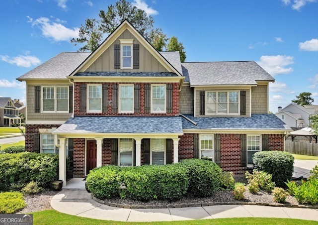 Spacious 5-Bedroom, 3-Bathroom Home for Lease. Welcome to your dream home! This stunning property offers a perfect blend of comfort and functionality. The main floor greets you with a welcoming atmosphere, featuring a formal dining room and a versatile space ideal for a home office or flex room. The formal living room, with its cozy gas fireplace, sets the stage for warm gatherings and relaxation. The heart of the home is the kitchen, complete with double ovens, a gas stove, a breakfast bar, and a charming breakfast nook that overlooks the backyard. For added convenience, the main floor includes a spacious bedroom and a full bathroom, perfect for guests or multi-generational living. Upstairs, youCOll find four additional bedrooms, each offering plenty of space and natural light. The luxurious primary suite is a true retreat, boasting a separate tub and shower, a double vanity, and an oversized walk-in closet. Step outside to the covered patio, perfect for year-round entertaining or unwinding in the privacy of your own backyard. With thoughtful details and ample space, this home has everything you need for comfortable living. Schedule your tour today and make this incredible property your next home!