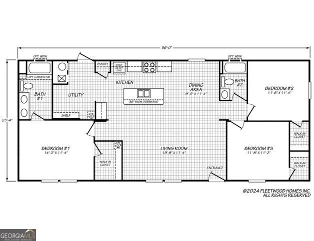 This picturesque Cul-de-sac lot, spanning over 2.65 acres in Hart County, will serve as the permanent residence for a newly constructed Fleetwood mobile home. This meticulously designed home features three bedrooms and two bathrooms, arranged in an open floor plan that maximizes space and efficiency. A conveniently located mudroom and laundry room are situated at the rear entrance. Step outside to an 8x10 back deck, ideal for unwinding in the serene backyard, and a 6x6 front deck that invites you into the interior. Compliant with Federal Housing Administration (FHA) standards, this property qualifies for FHA, USDA, and conventional loans. The title will be retired, and the home will be constructed on a robust block foundation and stucco finish. Please be advised that the provided photographs depict a similar model home situated on a separate lot at Deer Chase Drive. Finishes may vary. For further inquiries, contact us at 850-572-3287.