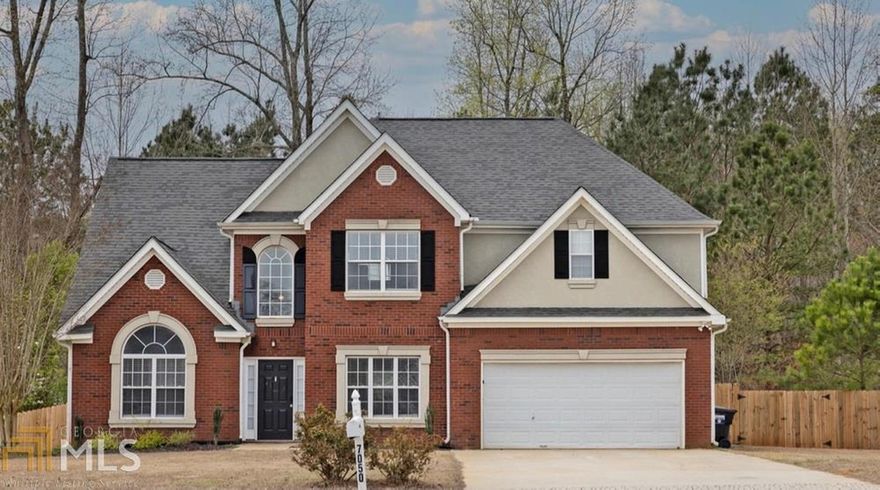 Beautiful 4BR/3BA home has a formal living and dining room. The kitchen has solid-wood cabinets as well as solid-surface countertops. Large upstairs master bedroom, and the master bath has a separate tub and shower as well as his and her sinks. This home has bedroom downstairs. Fenced back yard. WON’T LAST LONG!