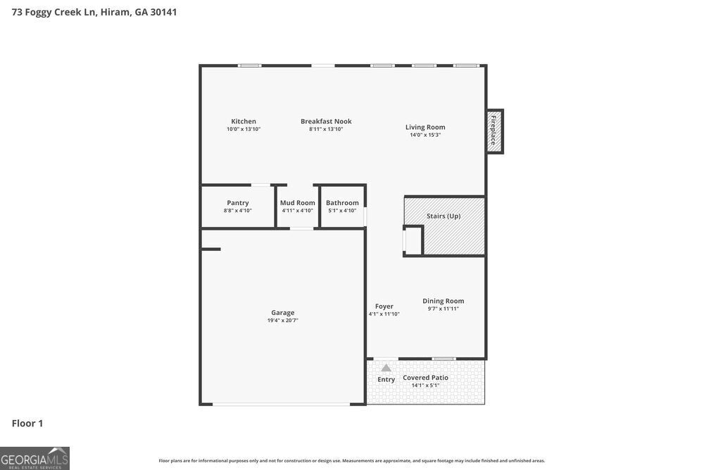 Photo of 73 Foggy Creek Lane, Hiram, GA 30141 (MLS # 10806190)
