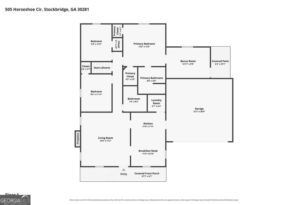 Photo of 505 Horseshoe Circle, Stockbridge, GA 30281 (MLS # 10855015)