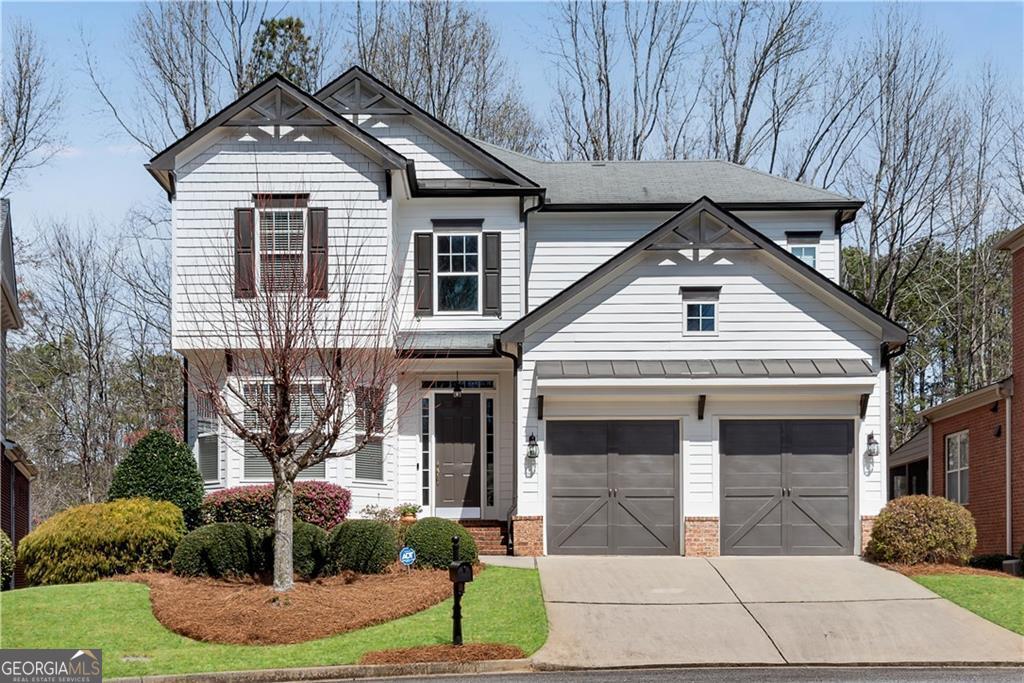 Welcome to this stunning home nestled in the highly sought-after Crooked Creek community in Milton, GA. Located right on the 12th fairway of the golf course, this exceptional property offers three full levels of luxurious living space designed for both relaxation and entertainment. As you step into the main floor, you'll immediately be drawn to the master suite, which provides a peaceful retreat complete with a cozy fireplace and a spa-inspired bath. The open-concept design features a spacious family room with its own fireplace, perfect for entertaining guests or enjoying quiet evenings with loved ones. The chef's kitchen is truly a highlight, equipped with solid surface countertops, a walk-in pantry, double ovens, and a Butler's Pantry for ultimate convenience and functionality. Whether you're cooking for a crowd or enjoying a quiet dinner at home, this kitchen has it all. For those working from home or needing a space to study, this home offers two dedicated offices to suit your needs. The fully finished basement is equally impressive, featuring a media room, exercise room, and a puzzle room that could easily be converted into a wine cellar. The wet bar in the basement elevates the home's entertainment capabilities, making it perfect for hosting gatherings or unwinding in style You'll also find spacious, finished storage areas throughout the home, ensuring there's plenty of room to keep things organized. Step outside to enjoy your private deck and dry patio, where you can take in the stunning views of the golf course and host outdoor gatherings in complete privacy. Living in the Crooked Creek community means you'll enjoy resort-style amenities: 24-hour security with a gated entrance/exit, a luxury clubhouse with a catering kitchen and bar, 10 lighted tennis courts, four lighted pickleball courts, a basketball court, and a Jr. Olympic-sized pool complete with a splash pad and waterslide. There's also a playground and an 18-hole golf course. The Crooked Creek community is well-known for its vibrant, competitive spirit-boasting a renowned kids' swim team that regularly competes in exciting events, and a celebrated adult tennis team that has earned a reputation for being championship winners. Plus, you're conveniently located near top-rated schools, premier shopping, dining, and entertainment in both Alpharetta and Milton. This property offers the perfect blend of luxury, comfort, and convenience. Don't miss the chance to make it yours!