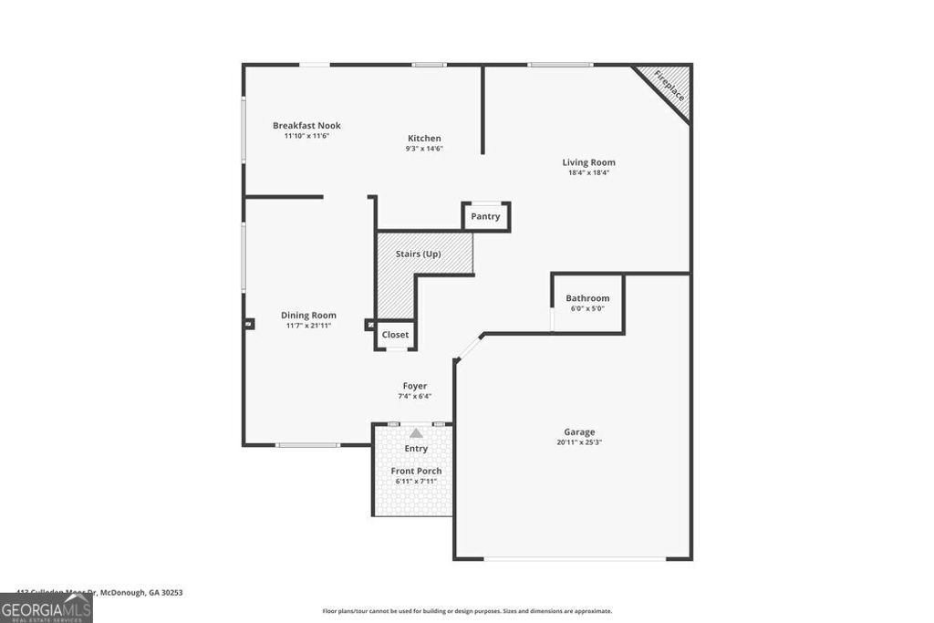 Photo of 413 Culloden Moor Drive, McDonough, GA 30253 (MLS # 10663090)
