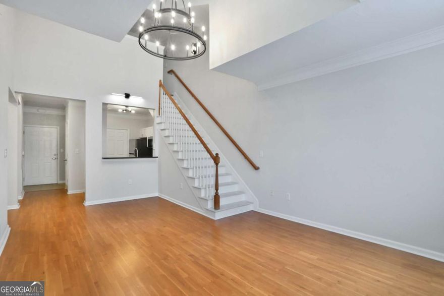 Gorgeous TOP FLOOR Brookhaven condo with large bonus loft space that makes this place truly unique. You'll find it difficult to replicate the flexibility and spaciousness of this one. It's perched at the highest level, drenched in natural light, overlooks the community pool, and only shares ONE wall. The interior has been lovingly maintained with newer flooring, paint, fixtures, stainless steel appliances, and sleek black stone countertops. The community offers every amenity you could possibly imagine including: a resort-style pool, Google Fiber, tennis/pickle ball courts, 2 acre park, covered/assigned parking, elevator, digital package delivery system, controlled access gym, on site management, carwash center, and it's gated. Walking distance to the new billion dollar CHOA campus, close to Emory/CDC, and so much more! $49 non-refundable application fee per adult tenant. Credit report and Income verification required. Viewings are through appointments only.