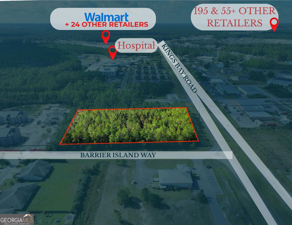 Photo of 0 Kings Bay Road #LOT 3B, St. Marys, GA 31558 (MLS # 10643376)