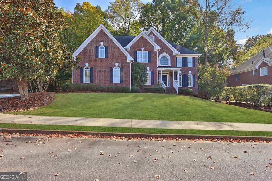 Your search ends here! Welcome home to this timeless, 3 sided brick home located in Alpharetta's premier Park Glenn neighborhood! The home features gleaming hardwoods, plantation shutters, and stunning light. Enter into the large two-story foyer, grand formal dining room, and front living/office space. The two-story sun-filled family room that is open to the large open-concept kitchen that overlooks the beautiful back deck and private yard. A main floor bedroom is perfect for guests or home library/office space and connects to a full bath. The main floor is complete with stunning sunroom perfect for morning coffee or even cocktails or tea. Upstairs you will find a large primary suite with a sitting area and spa-like primary bath with an amazing closet space. Two secondary bedrooms share a jack and Jill bathroom. The finished terrace level has space galore with large flex space perfect for additional living space, billiard room, or play room featuring wet bar for easy entertainment. Flex room addition downstairs is ideal for home gym or 2nd office space. Terrace is complete with Large bedroom and full bath...the perfect guest accommodation. Nice level driveway with large side entry garage. Backyard has privacy, shade and low maintenance natural space with plenty of room to enjoy the outdoors with private deck and hardscaped outdoor fireplace. This stunning home is situated in the sought-after Lake Windward, Webb Bridge and Alpharetta school district. Minutes from GA400, schools, Avalon and downtown Alpharetta. This is the perfect place to call home!