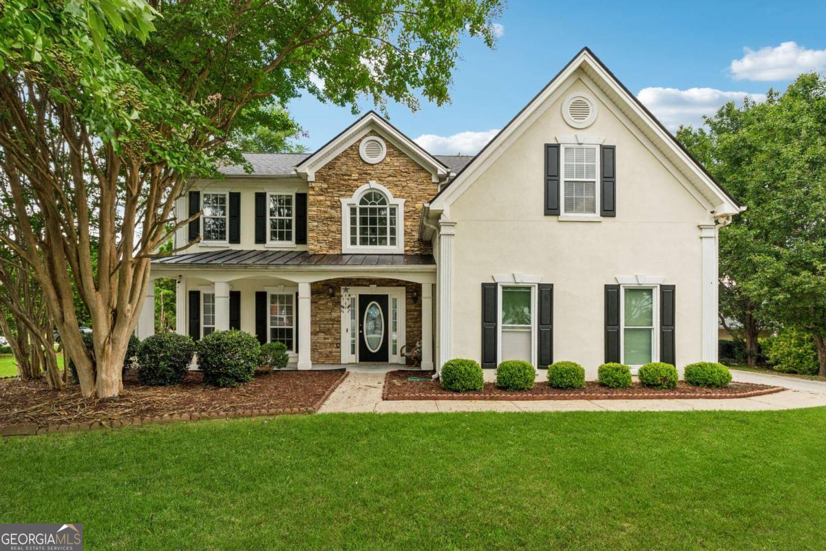 Introducing a FRESHLY PAINTED, BEAUTIFUL 4 Bedroom 3 Full Bathroom home situated on a PREMIUM CORNER LOT in the Parkview Forest Subdivision. This sought-after community in Lilburn is nestled in the award-winning Camp Creek, Trickum, and Parkview School District. Be prepared to live comfortably and effortlessly while your Family and Kids take advantage of some of the great schools in Gwinnett County along with a very friendly and Family-oriented neighborhood. This residence features 4 bedrooms, 3 FULL bathrooms (one full bath on main level), a 2-car side entry garage, plenty of driveway space, Hardwood Flooring, a NEWER ROOF, plus lots of front yard and a FENCED backyard space offering ample room and functionality for today's lifestyle. At the entrance, you are greeted with a cozy front porch perfect for relaxing after a long day at work or simply to sit back and enjoy a nice cold drink on a bright, sunny day. Stepping inside, you will find a formal living and dining room to your left along with a small hallway to the front leading up to the open living space including the kitchen, breakfast area, and family room. The main level features HARDWOOD throughout and also includes a convenient Full Bathroom with a Large Walk-In Shower. The heart of the home is the open-concept family room, sunlit breakfast area, and a connected kitchen with Stainless Steel Appliances. Upstairs, you will find an OVERSIZED Primary Suite with an attached sitting area that can be used as an office space for all your work from home needs. The Master Bathroom features separate his/hers vanities and a large soaking tub as well as standing shower. There are two closets located in the Master Bathroom along with an additional 3rd closet in the actual Bedroom. Three additional secondary bedrooms, a centrally located laundry room, and an additional full bathroom complete the upper level, offering both comfort and functionality. The LARGE, FENCED backyard is perfect for friends and family to spend quality time without compromising on the privacy of their home. Enjoy living walking distance to the SWIMMING and TENNIS amenities that Parkview Forest subdivision has to offer along with plenty of sidewalks. Conveniently located near Five Forks Trickum Rd, Ronald Reagan Pkwy, Stone Mountain Hwy, Decatur, The Shoppes at Webb Ginn, top-rated schools, and lots of community parks and walking trails. This home blends comfort, convenience, and style in one of Gwinnett's premier communities. Don't miss your chance to own this exceptional property and schedule your private showing today!