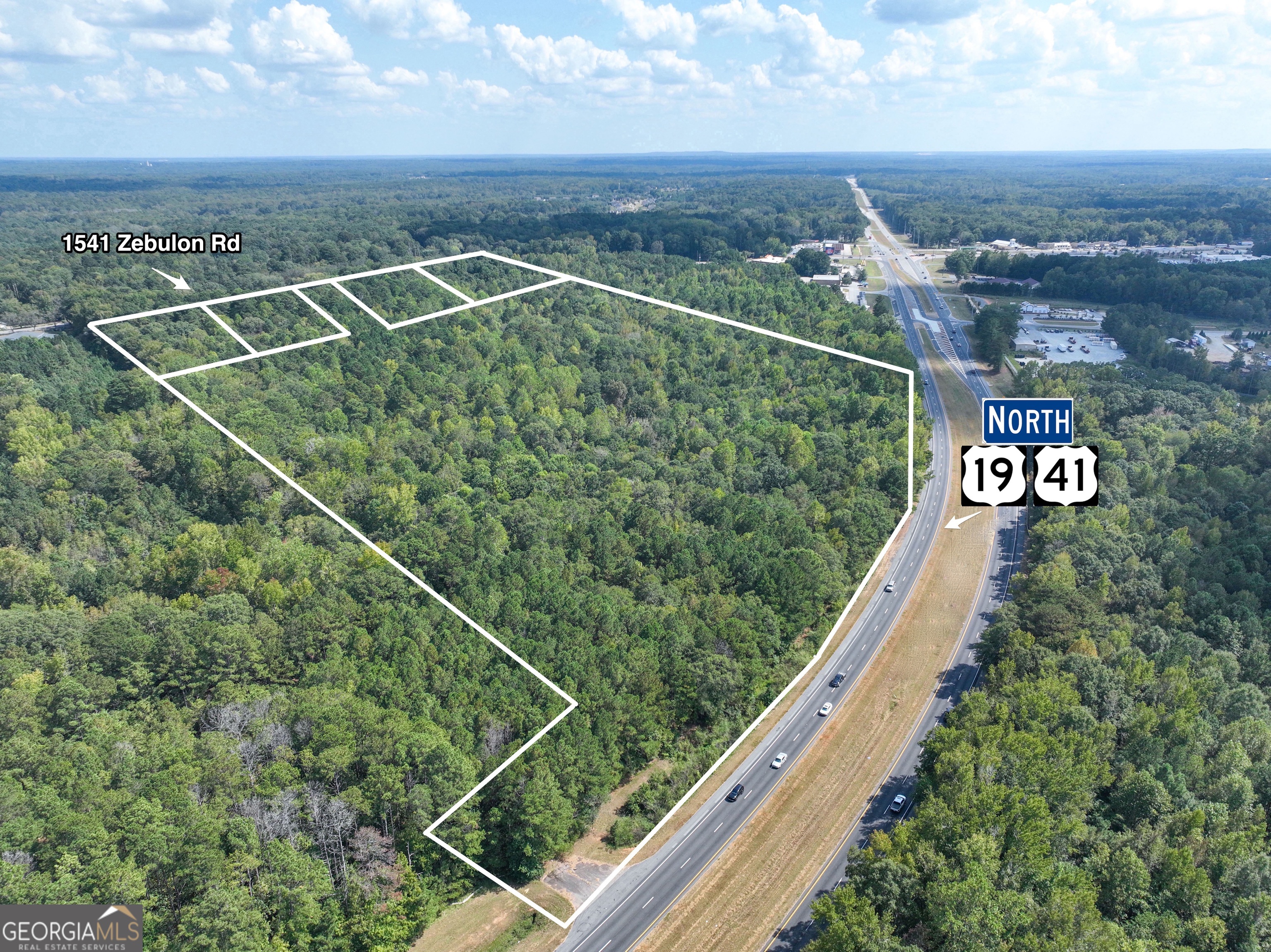 1541 Zebulon Rd & 4 TRACTS 35 ACRES