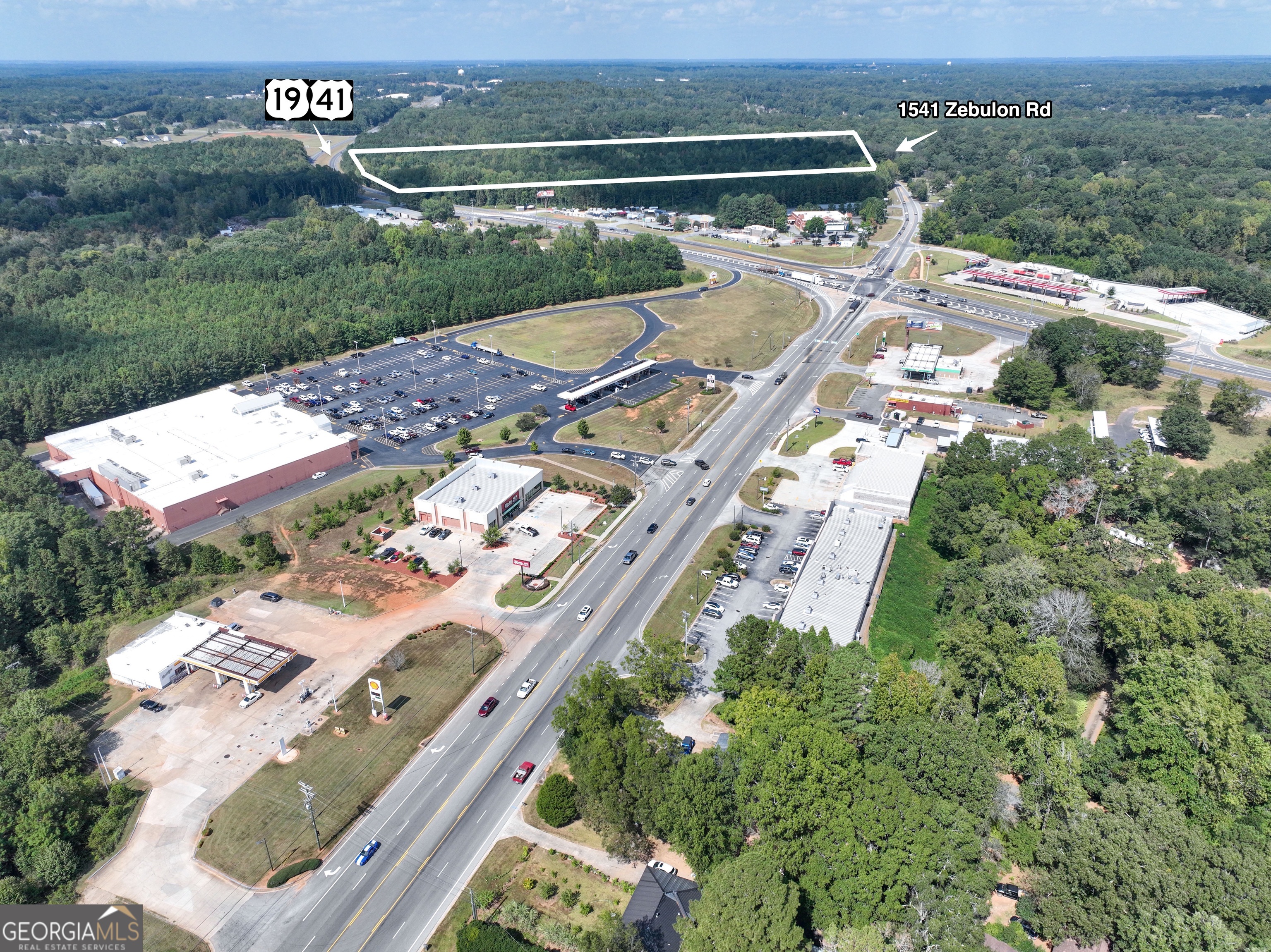 1541 Zebulon Rd & 4 TRACTS 35 ACRES